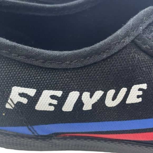 Feiyue 1920 Women’s Black Sneakers With Rubber Toe - Picture 7 of 9